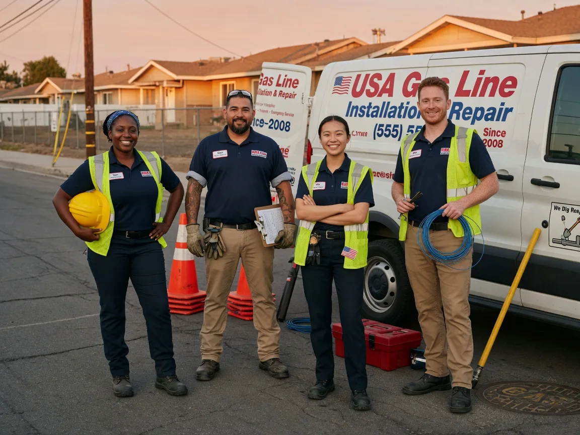 Gas Line Installation company in Mount Pleasant, OH